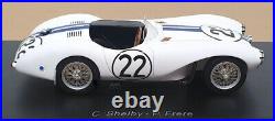Spark 1/43 Scale S2437 Aston Martin DB3 S Le Mans 1954 #22 Shelby/Frere