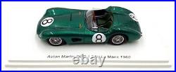 Spark 1/43 Scale S2444 Aston Martin DBR 1 24H Le Mans 1960 #8