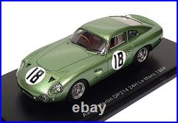 Spark 1/43 Scale S3686 Aston Martin DP214 #18 24H Le Mans 1964 Green