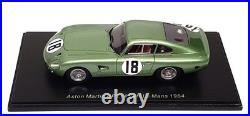 Spark 1/43 Scale S3686 Aston Martin DP214 #18 24H Le Mans 1964 Green