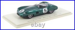 Spark 43LM59 Aston Martin DBR1 #5 Le Mans Winner 1959 1/43 Scale
