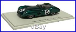 Spark 43LM59 Aston Martin DBR1 #5 Le Mans Winner 1959 1/43 Scale