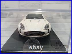 Spark Aston Martin One-77 1/43 Scale Diecast Model White Collectible Japan