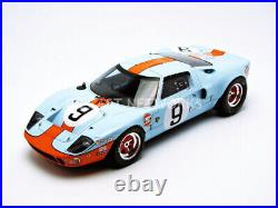 Spark FORD GT 40 MK I WINNER LE MANS 1968 BIANCHI/RODRIGUEZ #9 1/18 Scale New
