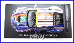 Spark S3772 Aston Martin Vantage GTE'AMR' Art Car #97 Le Mans 2013 1/43 Scale