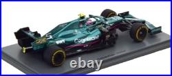 Spark S7692 Aston Martin AMR21 007 Italian GP 2021 Sebastian Vettel 1/43 Scale