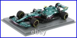 Spark S7692 Aston Martin AMR21 007 Italian GP 2021 Sebastian Vettel 1/43 Scale