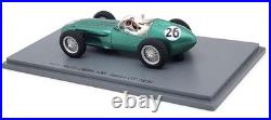 Spark S8138 Aston Martin DBR4 10th Italian GP 1959 Carroll Shelby 1/43 Scale