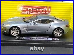 Speedy 124 Diecast Model Car GRAY/SILVER ASTON MARTIN ONE-77 New in Box Speedy 124 Diecast Model Car GRAY/SILVER ASTON MARTIN ONE-77 New in Box