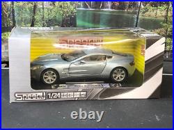 Speedy 124 Diecast Model Car GRAY/SILVER ASTON MARTIN ONE-77 New in Box Speedy 124 Diecast Model Car GRAY/SILVER ASTON MARTIN ONE-77 New in Box