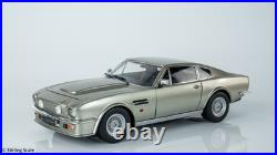 Stirling Scale 118 Aston Martin V8 Vantage 1986 (X-Pack) Birch Silver Meta