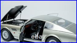 Stirling Scale 118 Aston Martin V8 Vantage 1986 (X-Pack) Birch Silver Meta