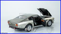 Stirling Scale 118 Aston Martin V8 Vantage 1986 (X-Pack) Birch Silver Meta