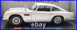 Sun Star 1/18 Scale Diecast 1005 Aston Martin DB5 1963 Silver Grey