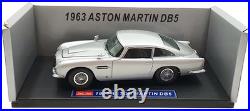 Sun Star 1/18 Scale Diecast 1005 Aston Martin DB5 1963 Silver Grey