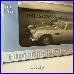 Sunstar 1/18 Scale Diecast 1005 Aston Martin DB5 1963 Silver Grey