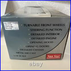 Sunstar 1/18 Scale Diecast 1005 Aston Martin DB5 1963 Silver Grey