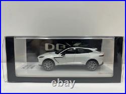 TSM 1/43 Scale Aston Martin DBX White Resin Car Model