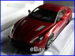 TSM Top Speed Aston Martin DB11 Vanquish Zagato Lava Red 118 Scale Resin Car