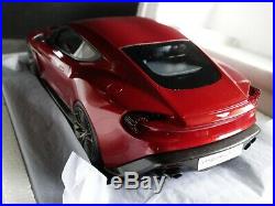 TSM Top Speed Aston Martin DB11 Vanquish Zagato Lava Red 118 Scale Resin Car
