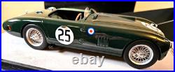 Tecnomodel 1952 Aston Martin DB3S Spyder #25 Race Car UK Green 1/18 LeMans LE 80