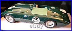 Tecnomodel 1952 Aston Martin DB3S Spyder #25 Race Car UK Green 1/18 LeMans LE 80