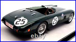 Tecnomodel 1952 Aston Martin DB3S Spyder #25 Race Car UK Green 1/18 LeMans LE 80