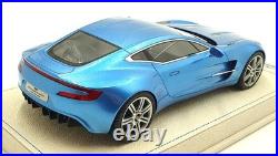 Tecnomodel 1/18 Scale TM25225 Aston Martin One 77 2010 Met Blue