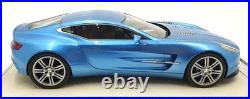 Tecnomodel 1/18 Scale TM25225 Aston Martin One 77 2010 Met Blue