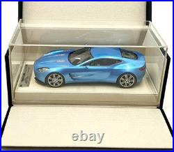 Tecnomodel 1/18 Scale TM25225 Aston Martin One 77 2010 Met Blue
