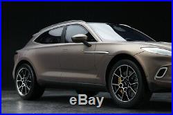 Top Speed 118 Scale Aston Martin DBX SUV Satin Solar Bronze Color Car Model