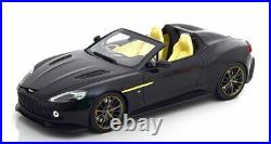 Top Speed Aston Martin Vanquish Zagato Speedster Black in 1/18 Scale New