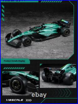 Tsc Speed Card 1-18 Aston Martin F1 Racing Alloy Car Model Alonso #14