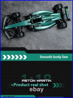 Tsc Speed Card 1-18 Aston Martin F1 Racing Alloy Car Model Alonso #14