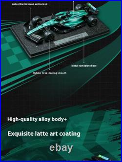 Tsc Speed Card 1-18 Aston Martin F1 Racing Alloy Car Model Alonso #14