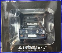 ULTRA RARE AUTOart 1/18 ASTON MARTIN V8 VANTAGE 1985 METALLIC BLUE NEW IN BOX