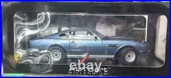 ULTRA RARE AUTOart 1/18 ASTON MARTIN V8 VANTAGE 1985 METALLIC BLUE NEW IN BOX
