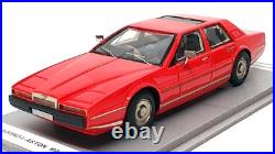 Unknown Brand 1/43 Scale 101224E Aston Martin Lagonda V8 Red Unknown Brand 1/43 Scale 101224E Aston Martin Lagonda V8 Red