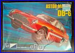 Vintage MPC Aston Martin DB-6 1/25 Scale Model Kit Sealed