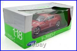 Welly 1/18 Scale Diecast 18045W Aston Martin DB9 Coupe Red Welly 1/18 Scale Diecast 18045W Aston Martin DB9 Coupe Red