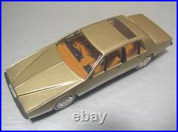 Western Models 1977 Aston Martin Lagonda Gold Metallic 1/43 scale Mint Condition