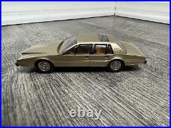 Western Models 1977 Aston Martin Lagonda Gold Metallic 1/43 scale Very Good