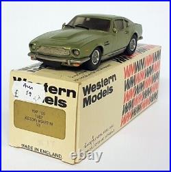 Western Models 1/43 Scale White Metal WP109 1982 Aston Martin V8 Green
