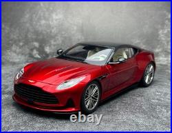 Xiaoguang 1/18 Aston Martin DB12 Red Carbon Top Diecast Car Model