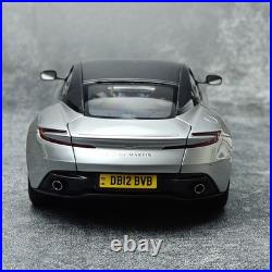Xiaoguang 1/18 Aston Martin DB12 Silver Carbon Top Diecast Car Model